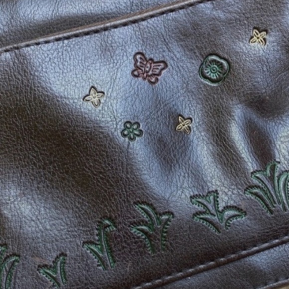 Vintage Y2K Small Purse Handbag Wallet Embroidered - Picture 4 of 6